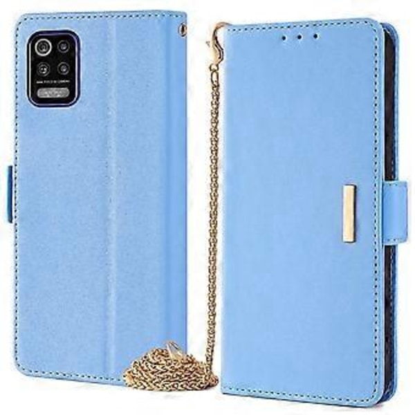 Plånboksfodral för LG K52 RFID-skydd PU Läder Crossbody Telefonfodral Style A