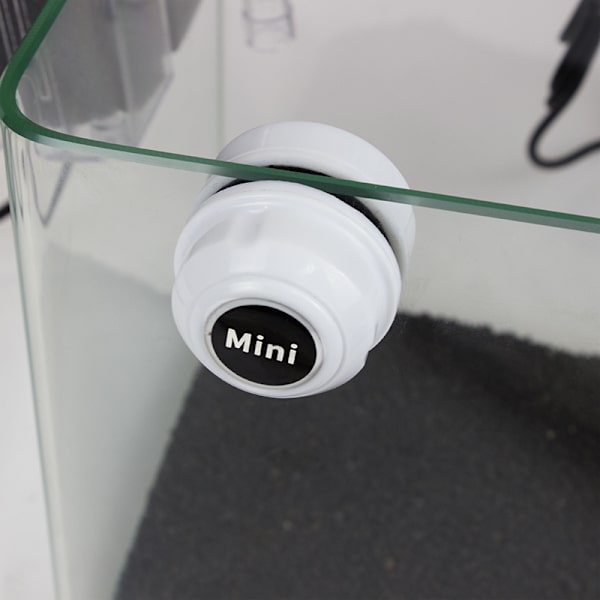 2 stk. Lille Mini Magnetisk Børste Akvarium Børste Alger Fjernelse