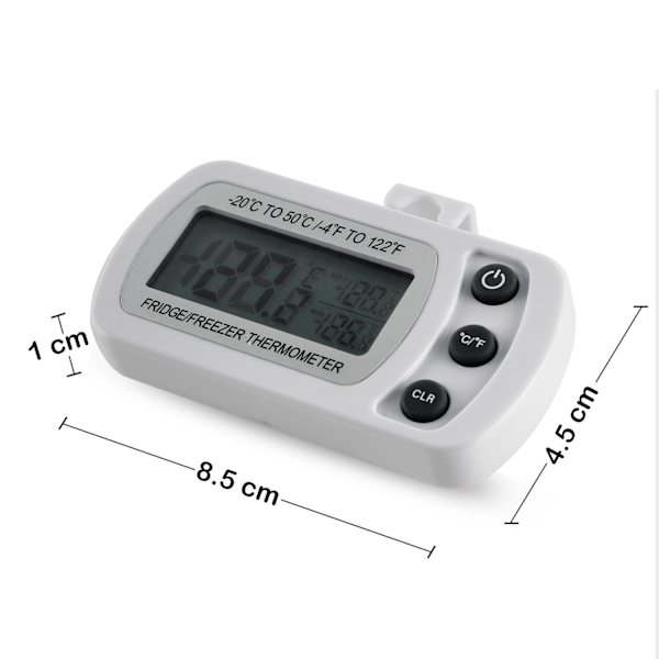 Kyltermometer, digital frys termometer, vattentät