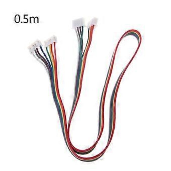 2 stk. Motorkabler XH2.54 4 Pin til XH2.0-6 Pin Terminal Stepper Motorledning