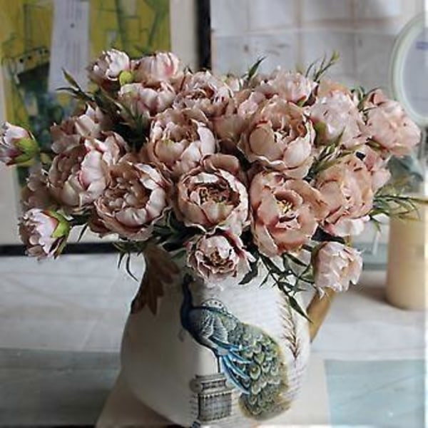 Sidenpioner - Eleganta konstgjorda blommor för alla tillfällen Coffee