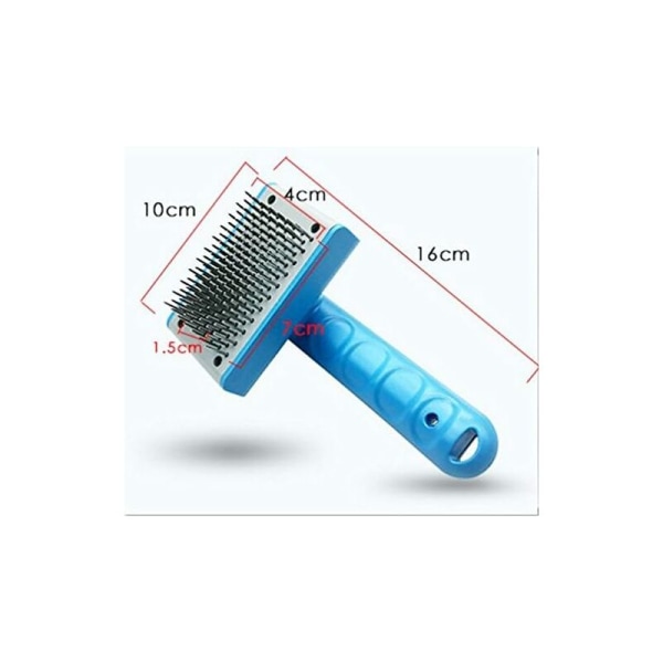 Dog Dog Grooming Brush, Cat Dog Dehumidifier Tool - Avrundet spiss