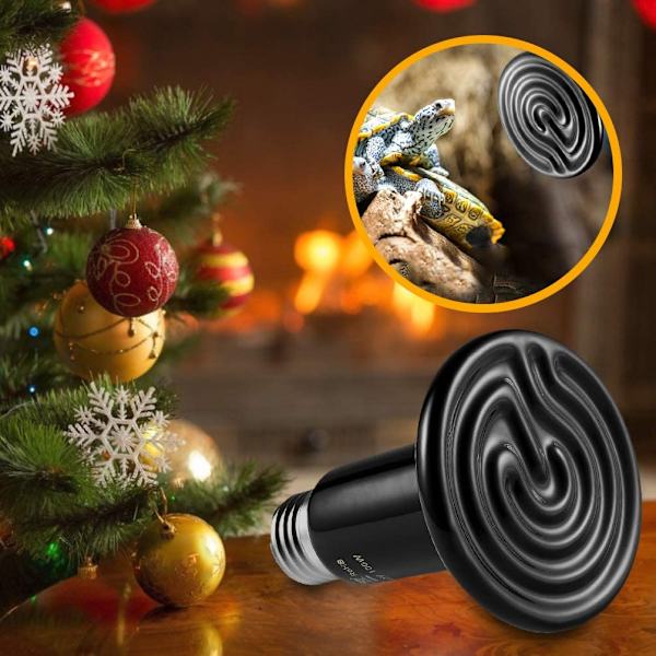 E27 150W Emitter Dyrevarme Pære Infrarød Keramisk Varmelegeme, Reptil Lampe til Padder, Slange, Fugl, Skildpadde, Kat, Hund 150w