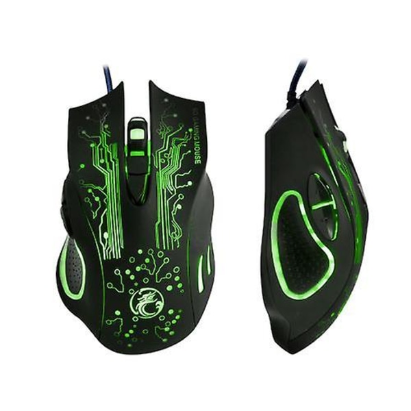 Usb optisk kablet gaming mus til pc bærbar