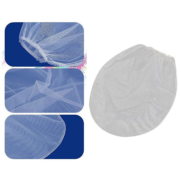 4 stk. malingssilpose med finmasket filterpose, elastisk åbning, silpose, malingfilterlomme til maling, havearbejde (5 gallon)