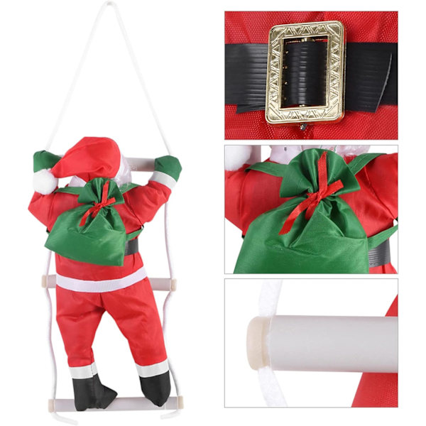 Julgranshänge Jultomte Klättring Repstege Docka