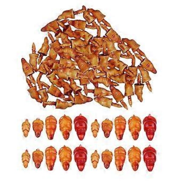 Snemand Næser, Jule Snemand Lav Tilbehør DIY Håndværksartikler Julemandsdukker Assorterede Sikkerhedsnæser Julepynt 150PCS