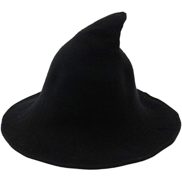 Kvinnors ullvävda häxhattar, för Halloween-festmaskerad C