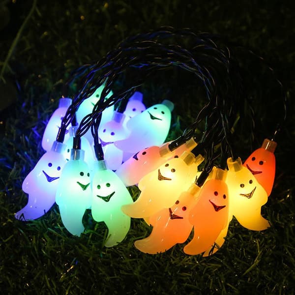 multicolor Halloween String Lights, 3M 20 LED Halloween String Li