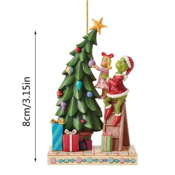 Juleglede Grinch Hengepynt 6-pakning