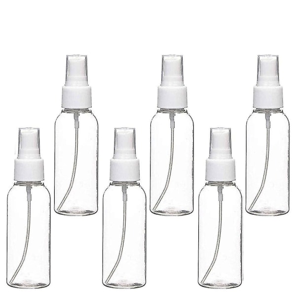 30 stk Sprayflasker 30ml 1oz Klar Tomme Fin Mist Plast Mini Reiseflaske Sett, Små Påfyllbare Flytende Beholdere