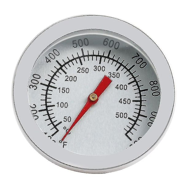 50~500 Celsius Grader Stål Grill Termometer Bbq Ryger Grill Termometer Temperatur Måler Ovn Termometer