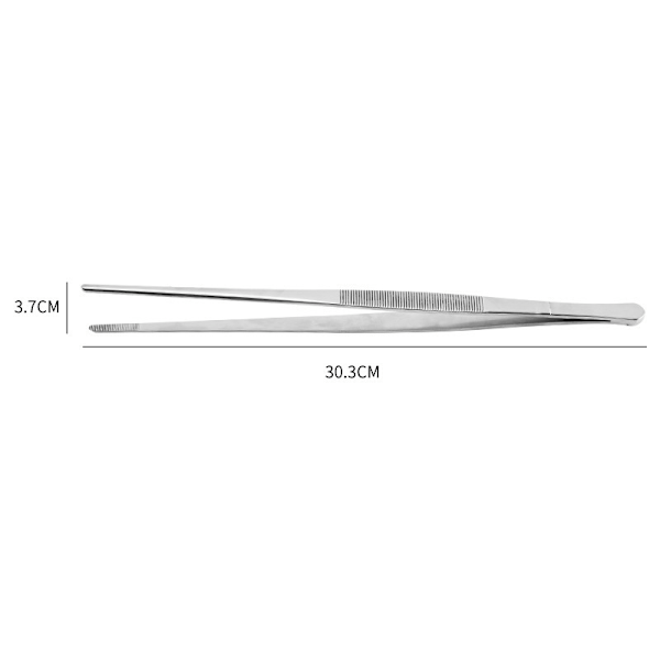 4238.25 - Fin presentationstång i rostfritt stål 30 cm