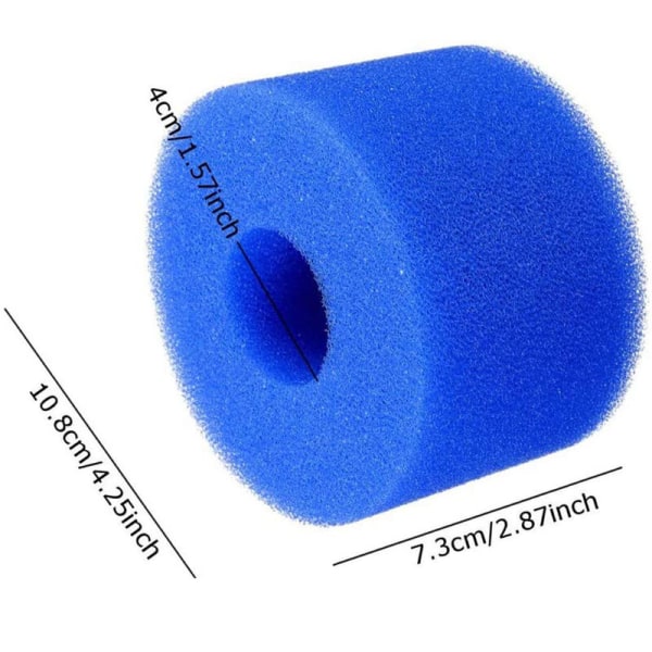 Suodatinsieni, 3 kappaletta akvaarion suodatinsieni, allassuodatinvaahto 7