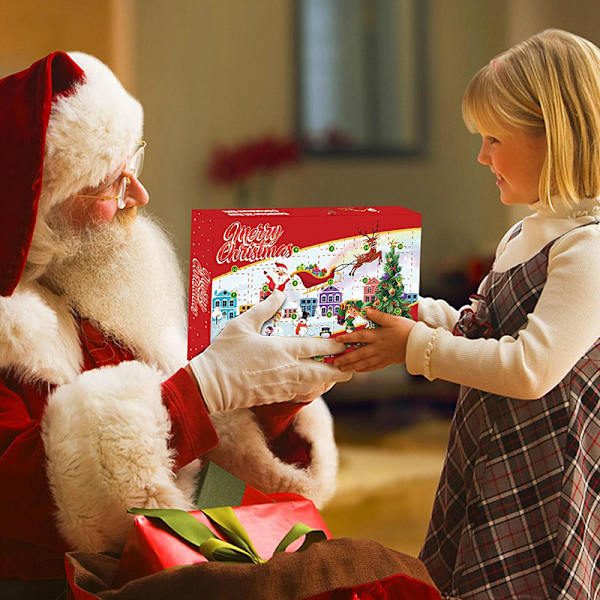 2023 Julekalender med 24 Dages Nedtælling Baby Advent