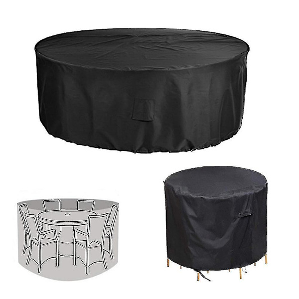 Havemøbelovertræk 210d Oxford stof Stor terrasse sæt cover Havebord cover (112*21cm)