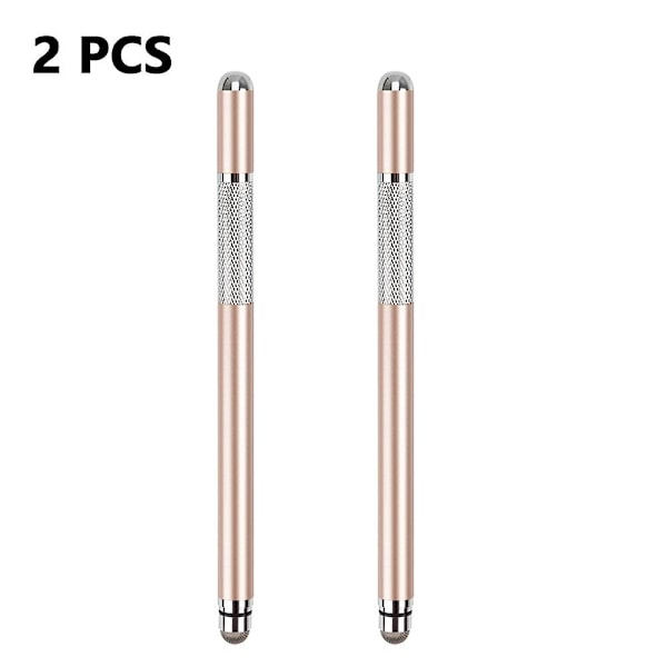 Stylus-penner for berøringsskjermer, stylus for iPad, iPhone og nettbrett, roségull