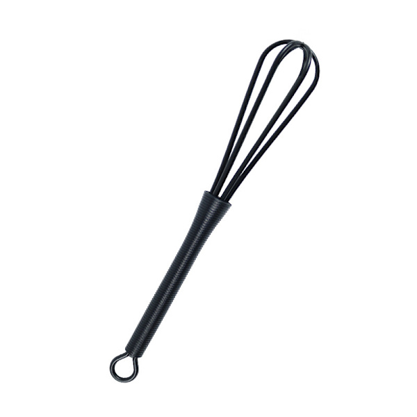 Stykke Sort Plastik Pisk Frisør Pisk Plastik Pisk Hårfarve Pisk Køkken Ballon Mixer Shaker Værktøj