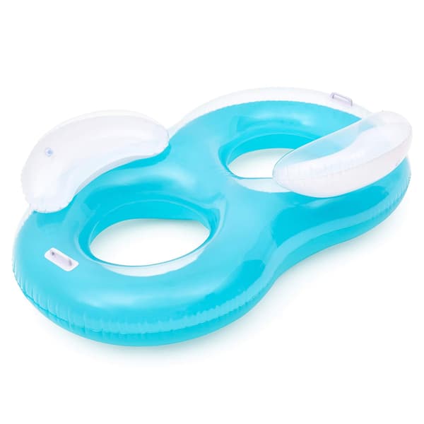 Dubbel Ring Lounger Float 188 X 117 Cm
