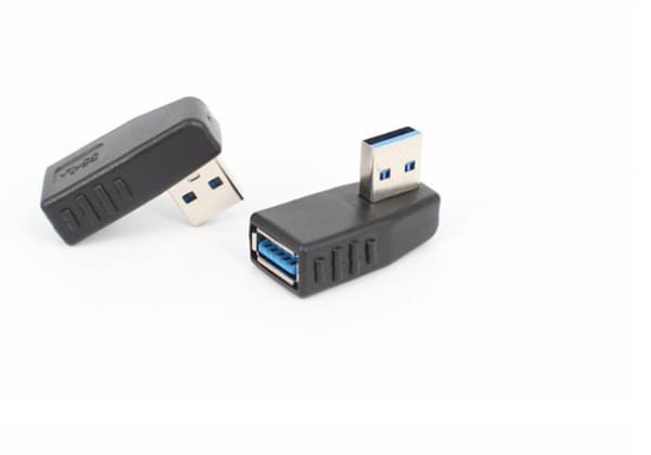 Adaptere USB 3.0 adapter [2 stk], USB 3.0 hjørneadapter, inkl