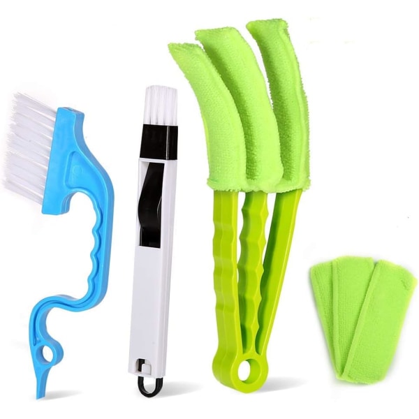 Oppgrader vindu-renser Duster Brush Tool Kit, 4 STK Househol