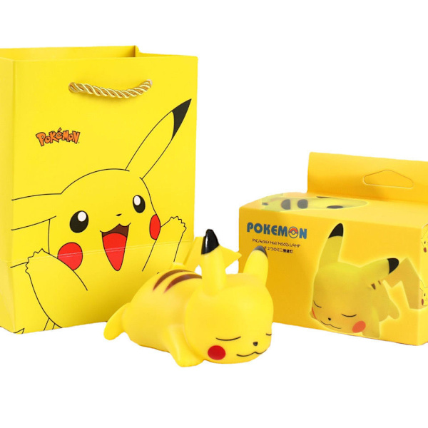 1 pakke Pikachu natlamper Søde sengepynt Børns