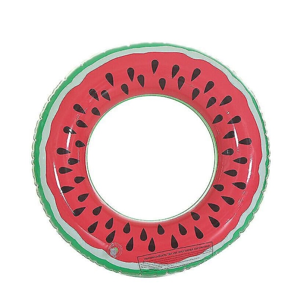 vattenmelon simring Vuxen Barn Uppblåsbar Donut Rubber Ring