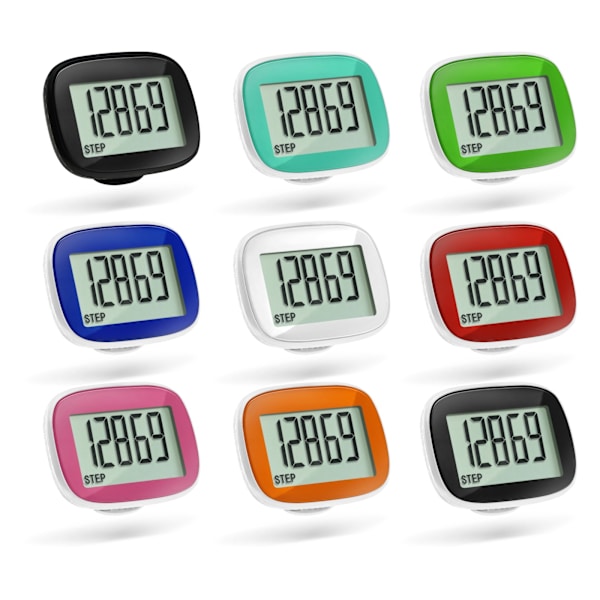 Nem pedometer med grøn 3D-sensor