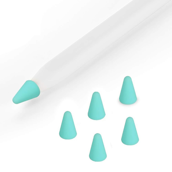 Kompatibel med Apple Pencil-spidser, udskiftning til 2. generation, silikonepenne, der dækker skrivebeskyttelse til Ipad-blyant.
