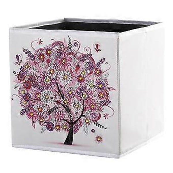5D DIY diamantmaleri Opbevaringsboks Rejse Krystalbeholder Etui Organisatorer Diamantbroderi Håndværk Jul Bryllup Fest Fødselsdagsgaver(C) C