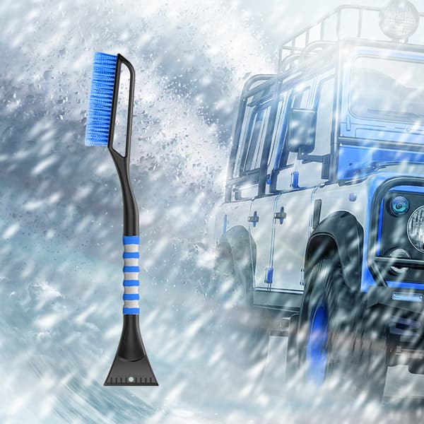 Bilsnöborste och isskrapa