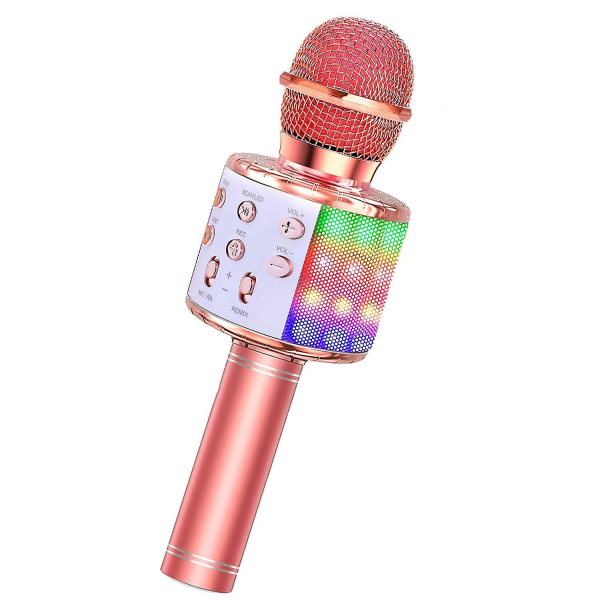 Karaoke-mikrofon kompatibel med Android, iOS og PC