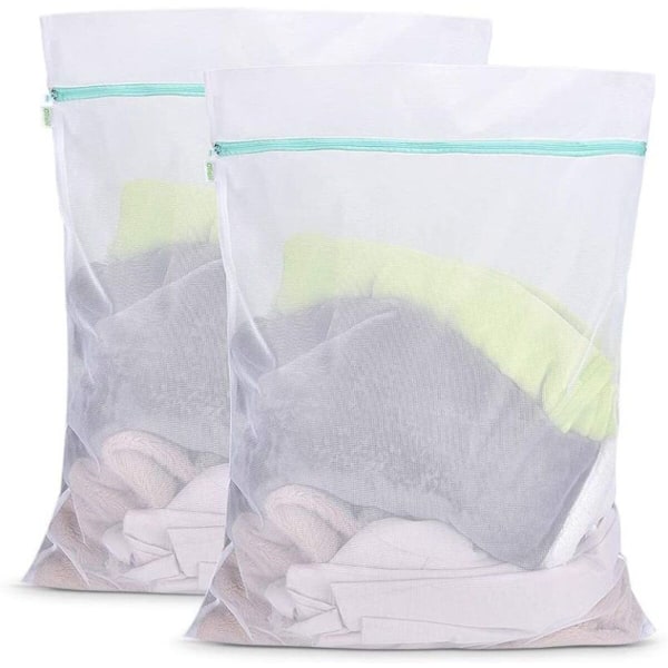 60*80cmLaundry Net Mesh Laundry Bags Pack of 2, Large for Washing