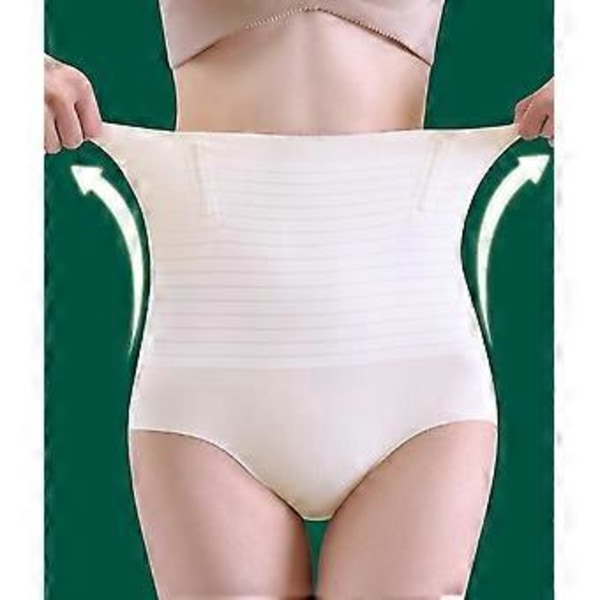 2-pack Dam Trosor i Bomull Mjuk Stretch Sömlösa Underkläder skin color m