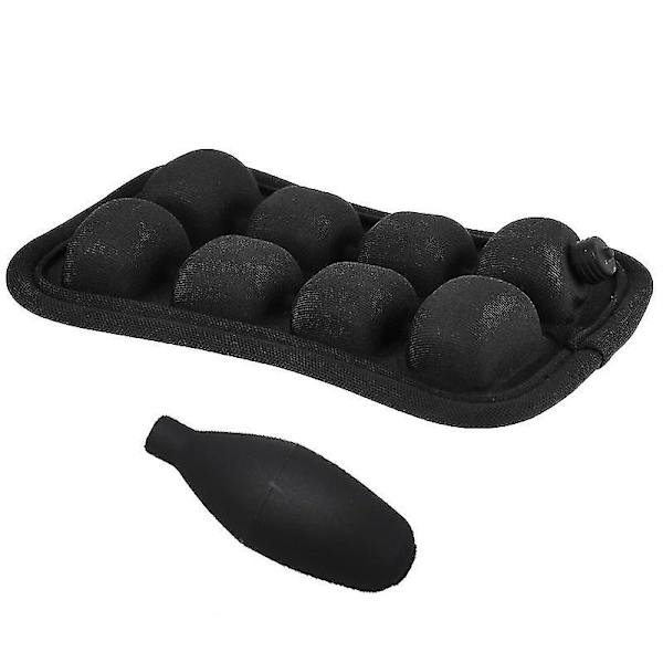 Luftpute musematte håndleddsstøtte ergonomisk musematte med luftpumpe for bærbar PC