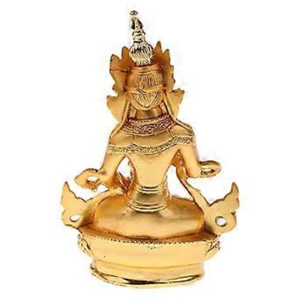 7,5 cm Hög Liten Meditations Lotus Buddha Staty Buddhistisk Figurin Välsignelse()