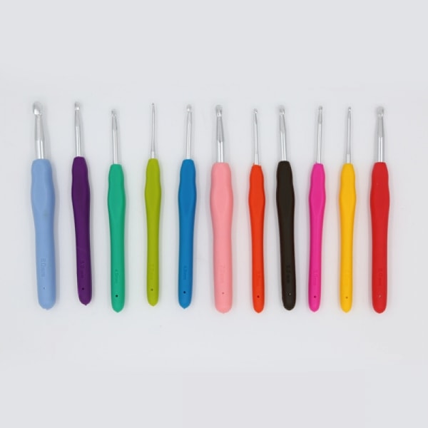 Virka all-in-one kit virkningsset färgglatt