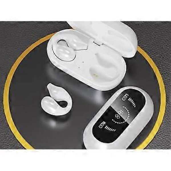 S3 Trådløse Bluetooth Hodetelefoner Øreklemme Hodetelefoner Sports Hodetelefoner Hvit