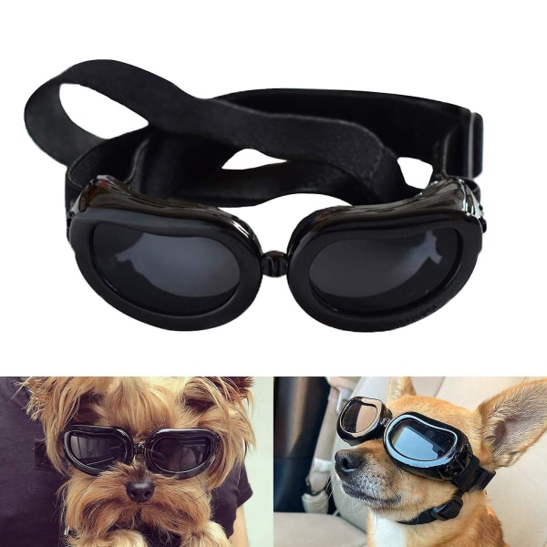 Husdjursglasögon Hundsolglasögon Vattentäta vindtäta valpglasögon Anti-im Uv-skydd Solglasögon för katt och små hundar