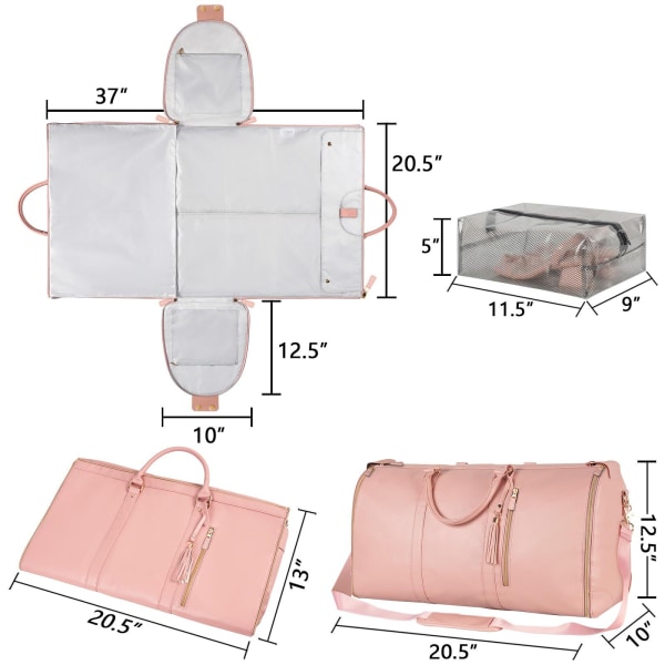 52*25.4*31.75CM, Resväska Lättvikt Handbagage Holdall Ov