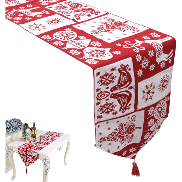 Julebordløber Flag Elk Julebordløber Lang Non-S
