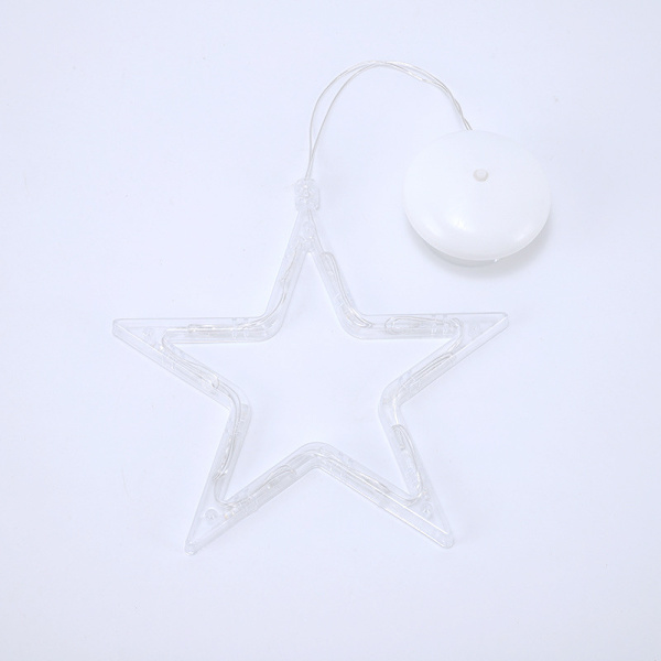 Julegardinlys Pakke med 2 Snowflake og Snowman LED Vindue Lys