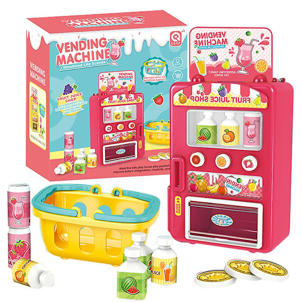 Barnehusleke Simulering Vending Machine Lekesett