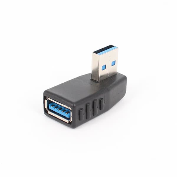 Adapterit USB 3.0 -sovitin [2 kpl], USB 3.0 -kulma-adapteri, mukaan lukien vasen ja oikea kulma-adapteri