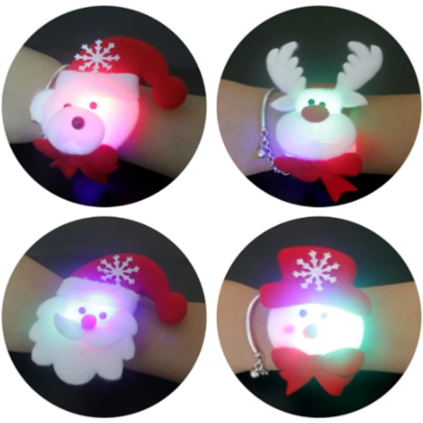 4 st jul armband för godispåsar, julklappar, C
