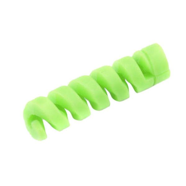 Vind Mobiltelefon Opladning Usb Etui Cover Silikone Spiral Data Kabel