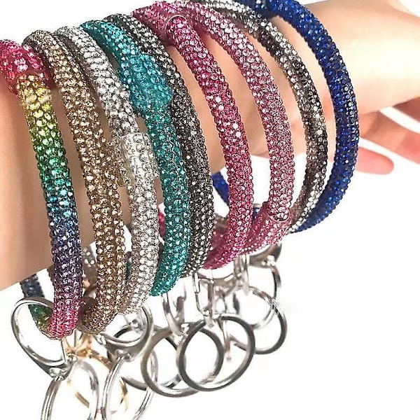 Flödesborr Nyckelring Bangle Nyckelring Armband Nyckelring Armband Nyckelring