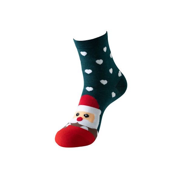 Julklappsstrumpor Kvinna Nyhet Snögubbe Strumpor, Djurmönster Strumpor