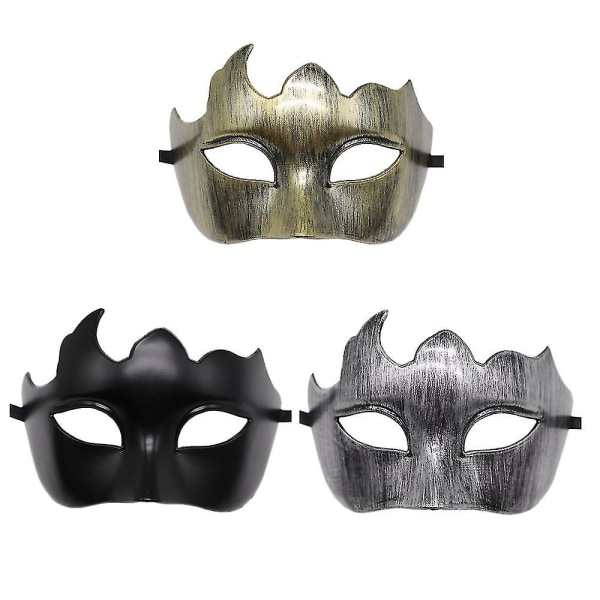 Män Roman Mask Carnival/Påskdag Cosplay Mask Skräck Maskerad Mask Halloween rekvisita