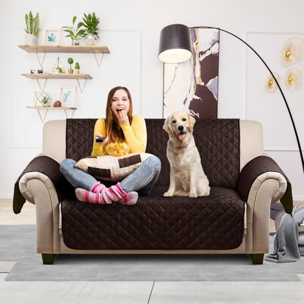 Sofaovertræk vandafvisende skridsikker måtte kæledyr 130 x 196